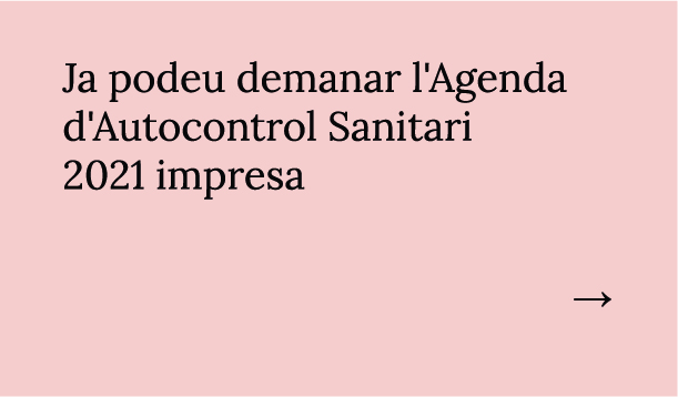 Ja podeu demanar l'Agenda d'Autocontrol Sanitari 2020 impresa